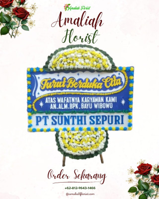 Papan Bunga Duka di Lasoani