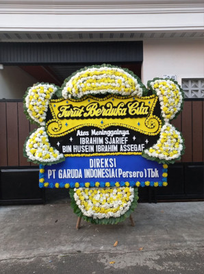 Papan Bunga Duka di Lasoani