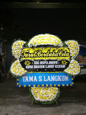 Papan Bunga Duka di Lasoani