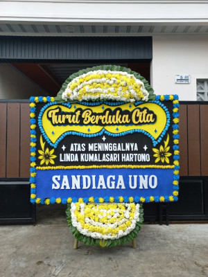 Papan Bunga Duka di Lasoani